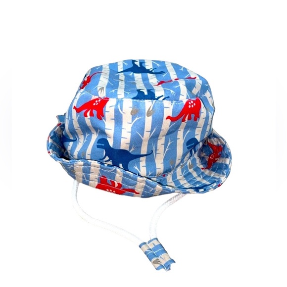 Blue Dinosaur Bucket Hat main image 1